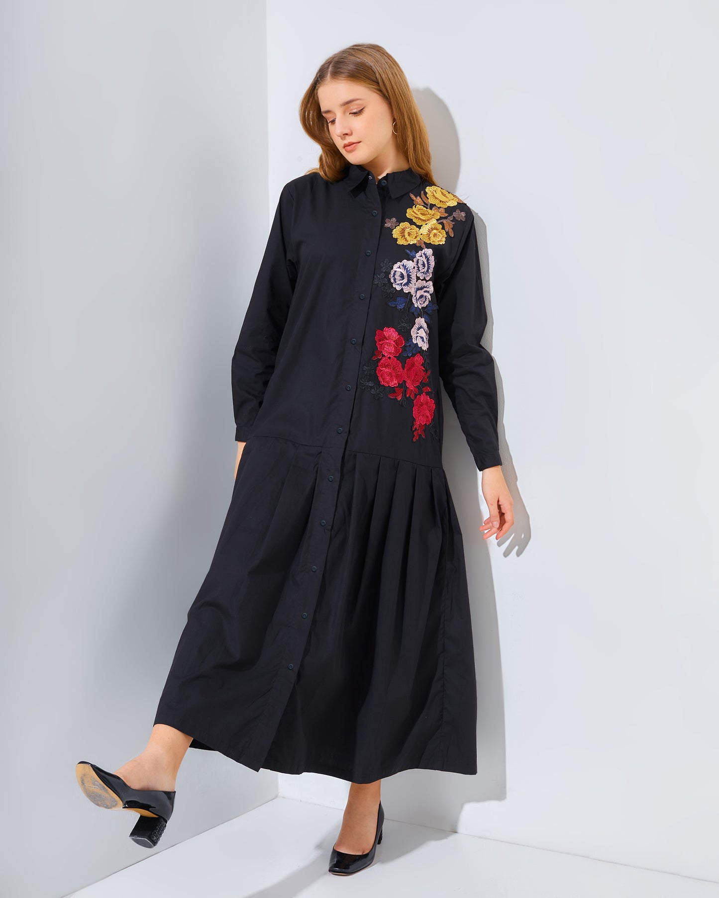 Rose Rachella Dress Black