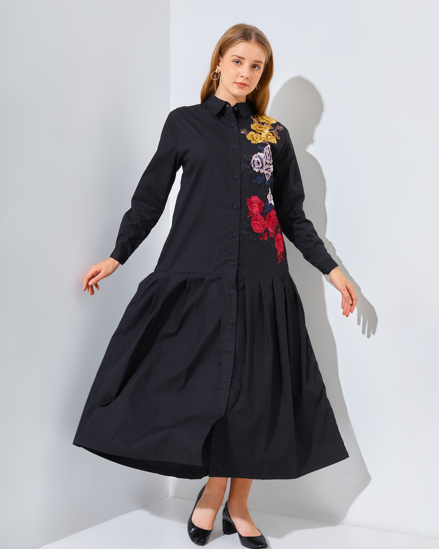 Rose Rachella Dress Black