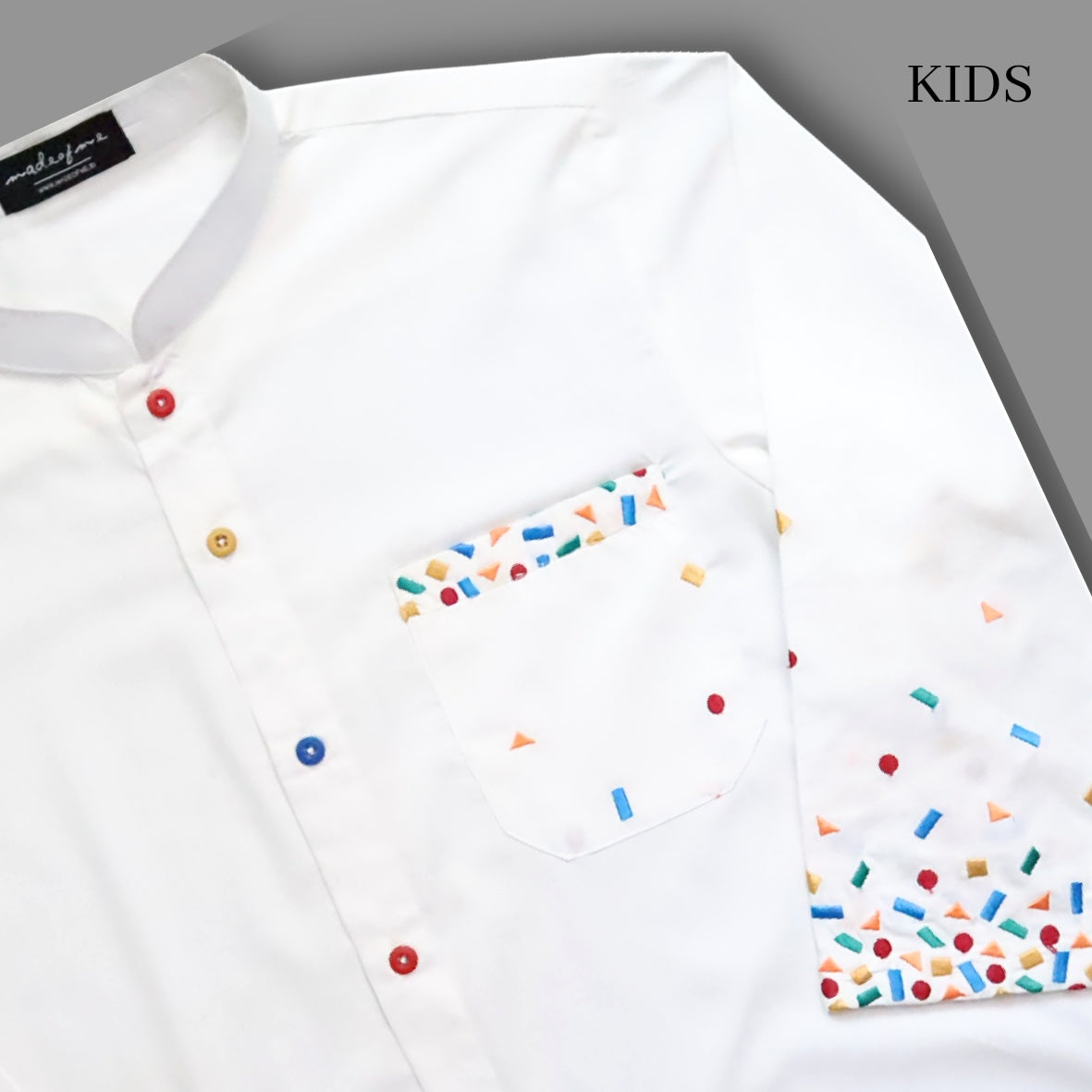 Mille Embro Shirt Kids Boys