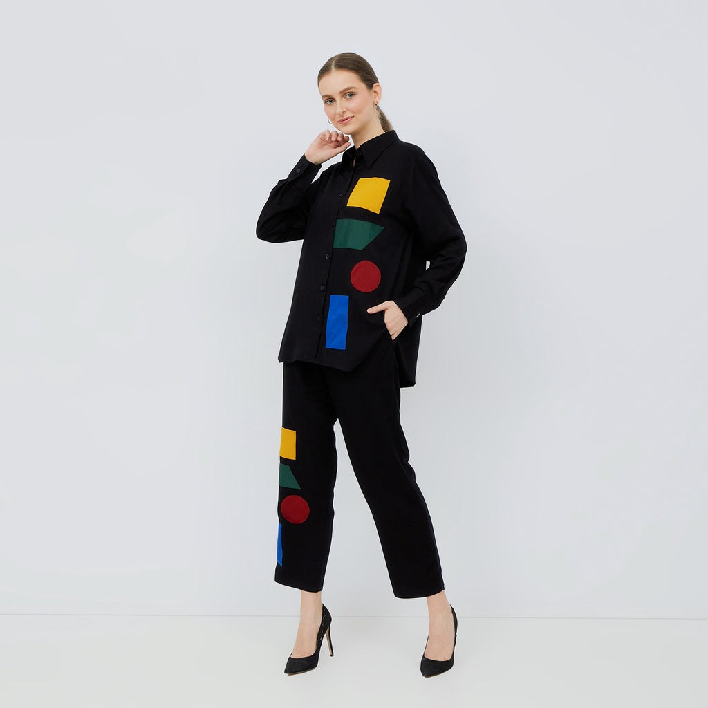 Cemille Black Longset