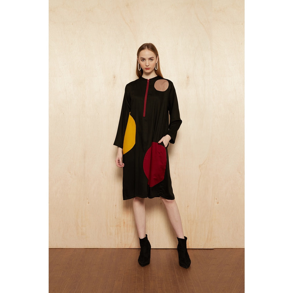 Antalya Ls Dress Black