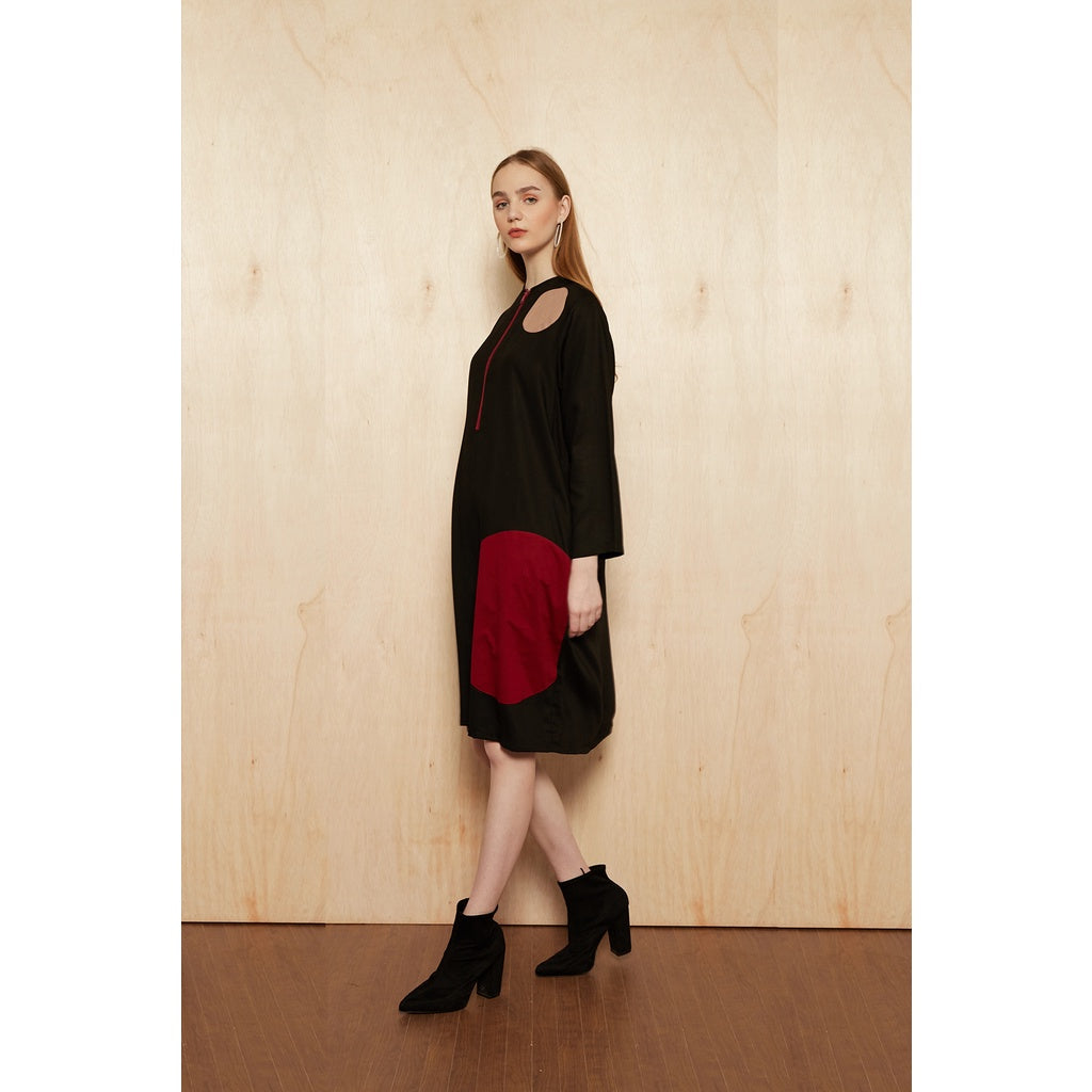 Antalya Ls Dress Black