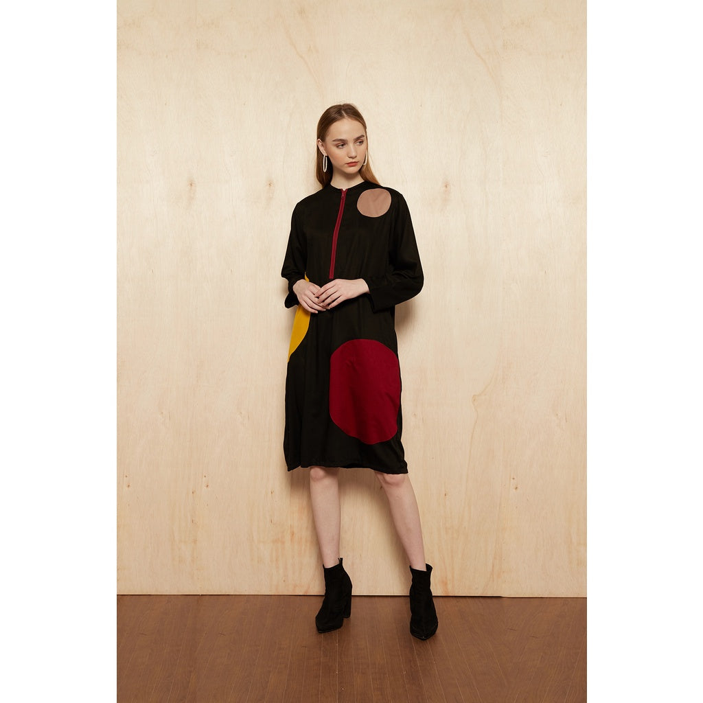 Antalya Ls Dress Black