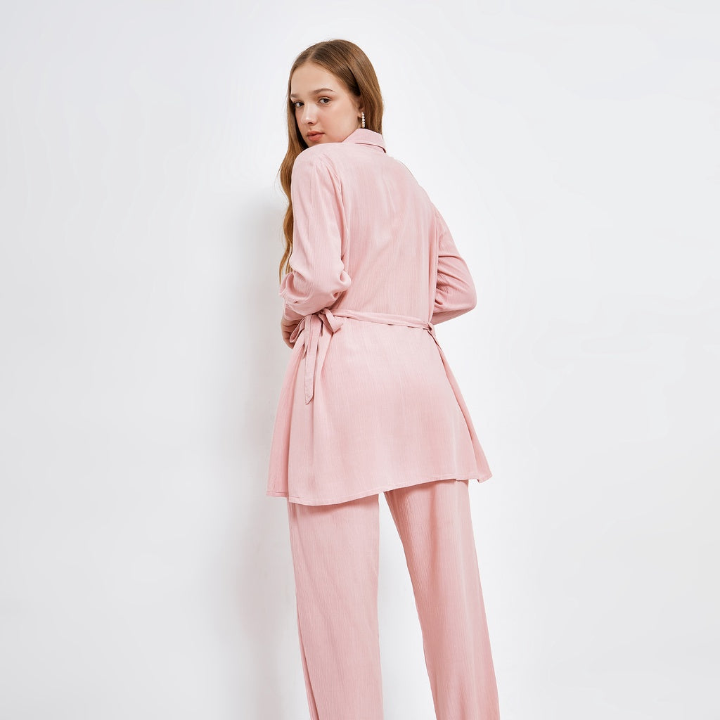 ALEENA  PEACHPINK SET