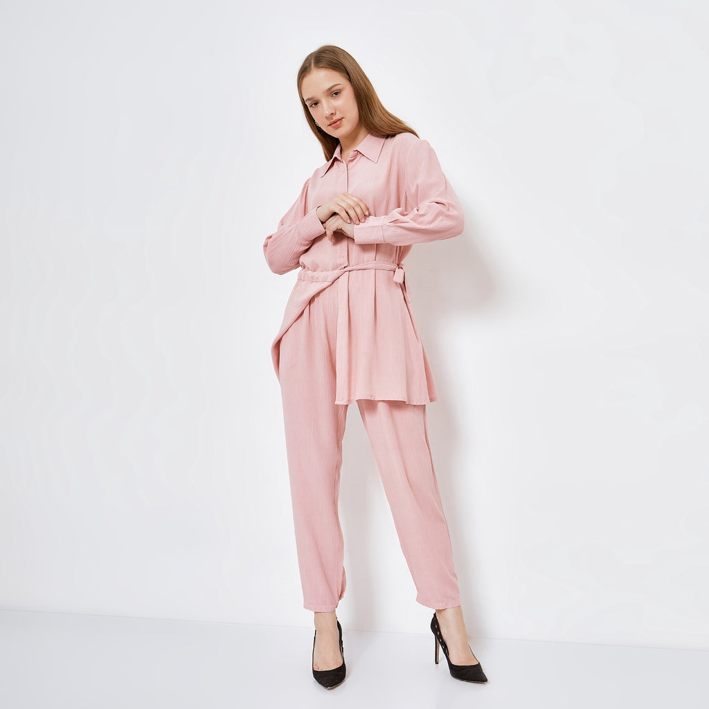 ALEENA  PEACHPINK SET