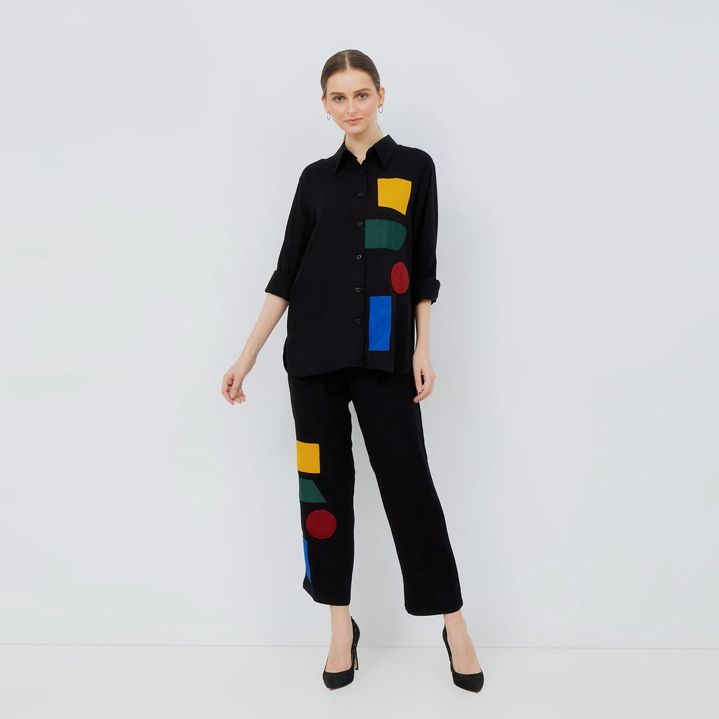 Cemille Black Longset