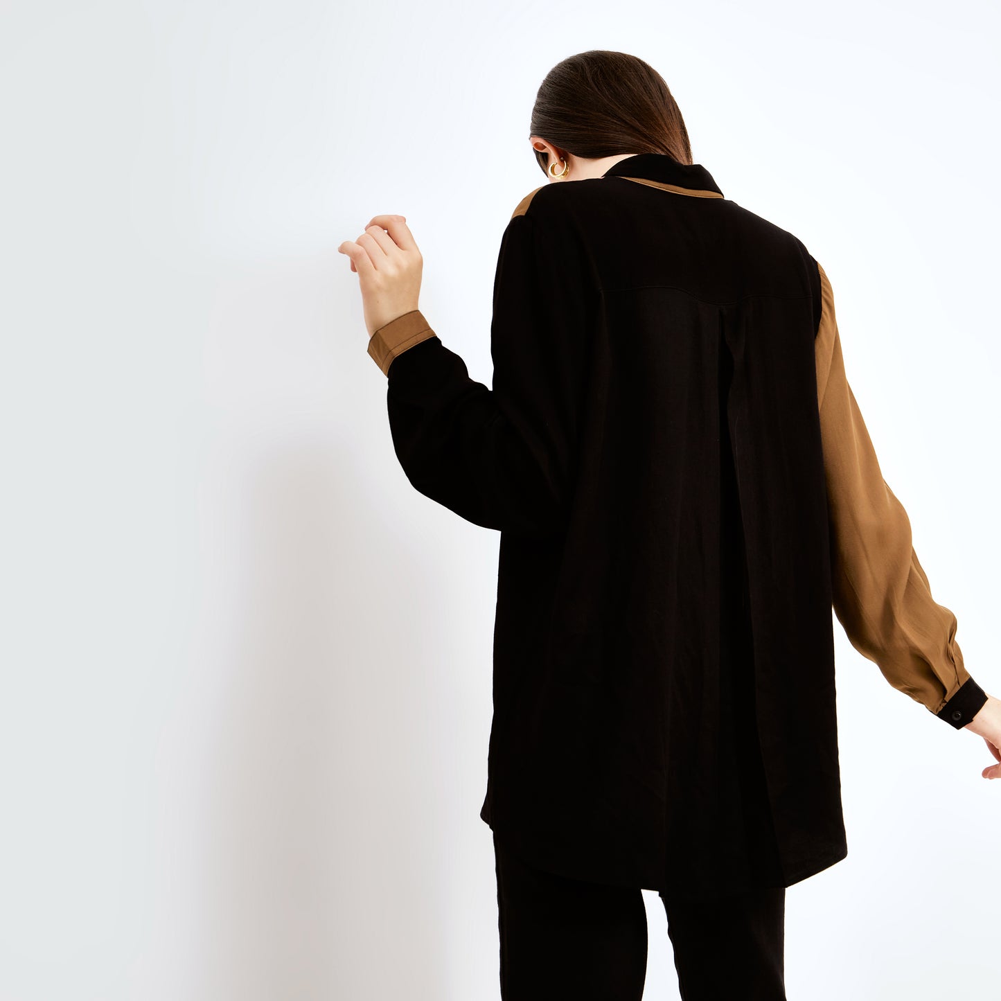 DASHA BLACK - ARMYBROWN TOP