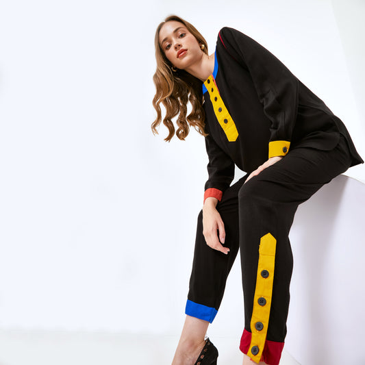 THATA BLACK MATCHING SET