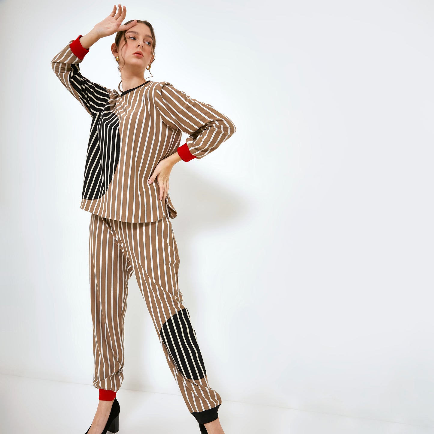 Cailey Sporty Set Khaki