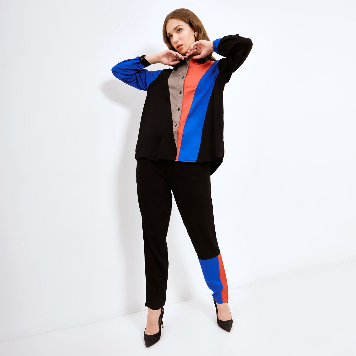 DASHA BLACK - BLUE TOP