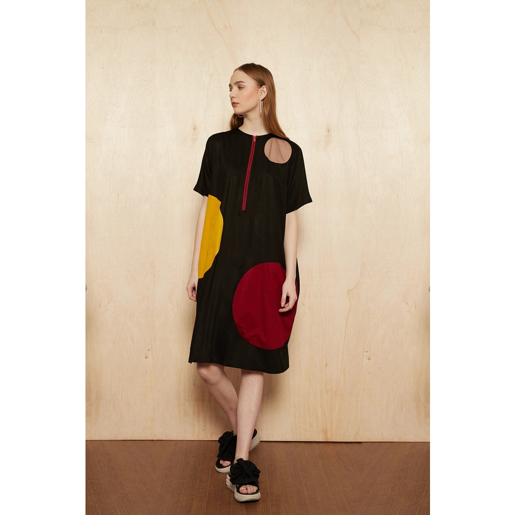 Antalya ss Dress Black