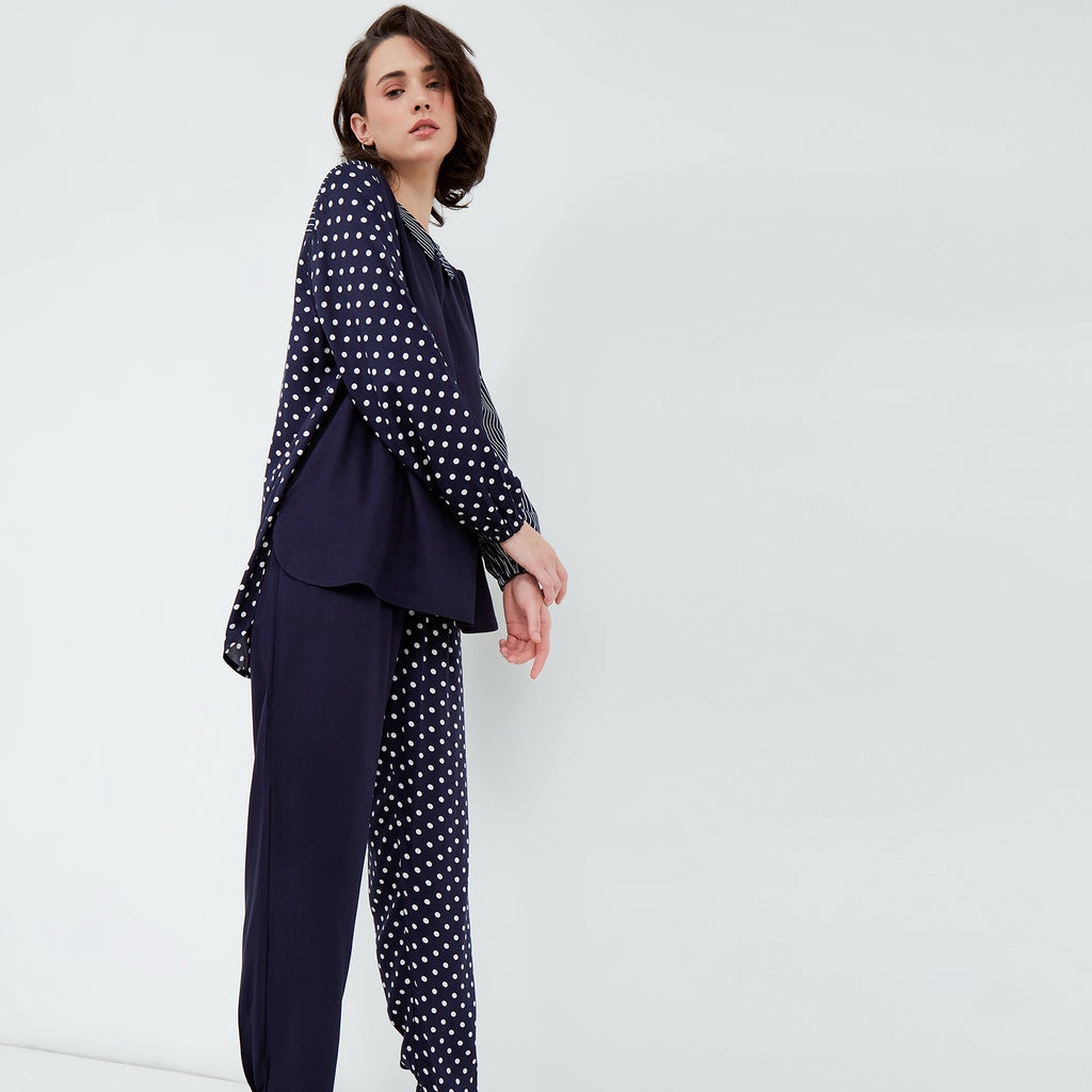 Bechara Navy LongsSet