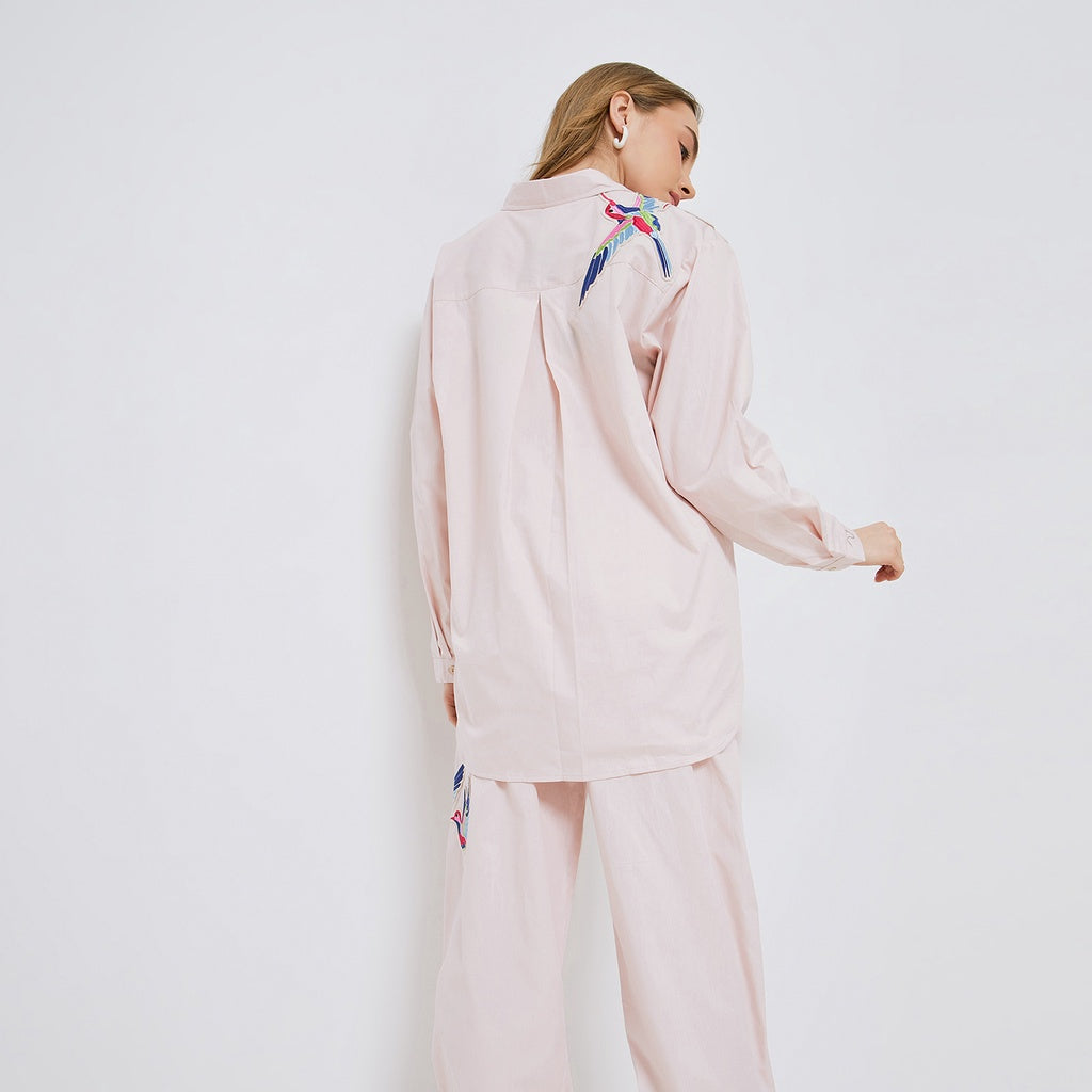 HURI BABY PINK LONGSET