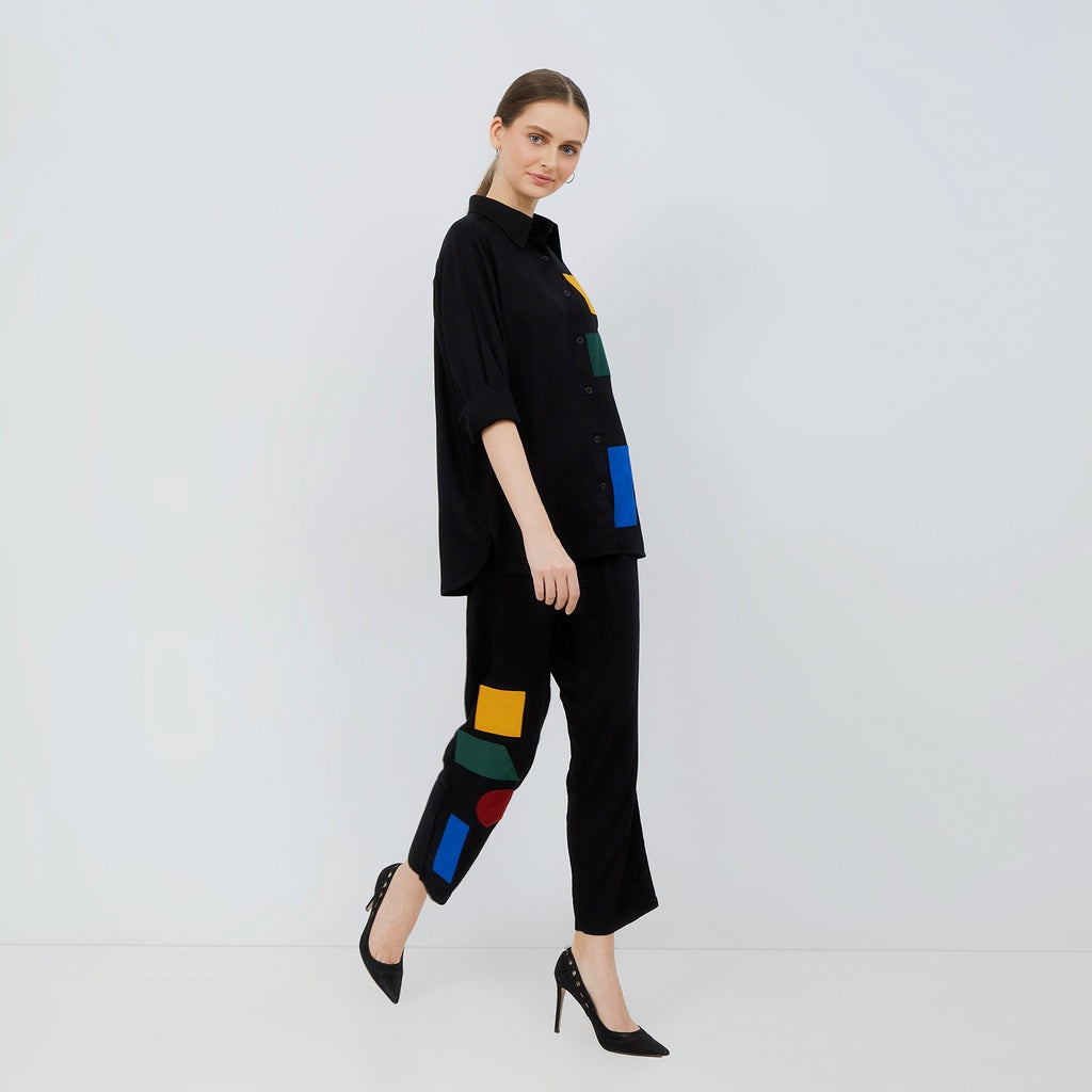 Cemille Black Longset