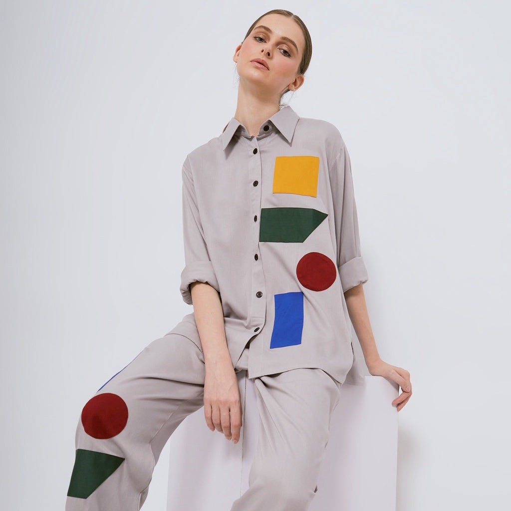 Cemille Grey Longset