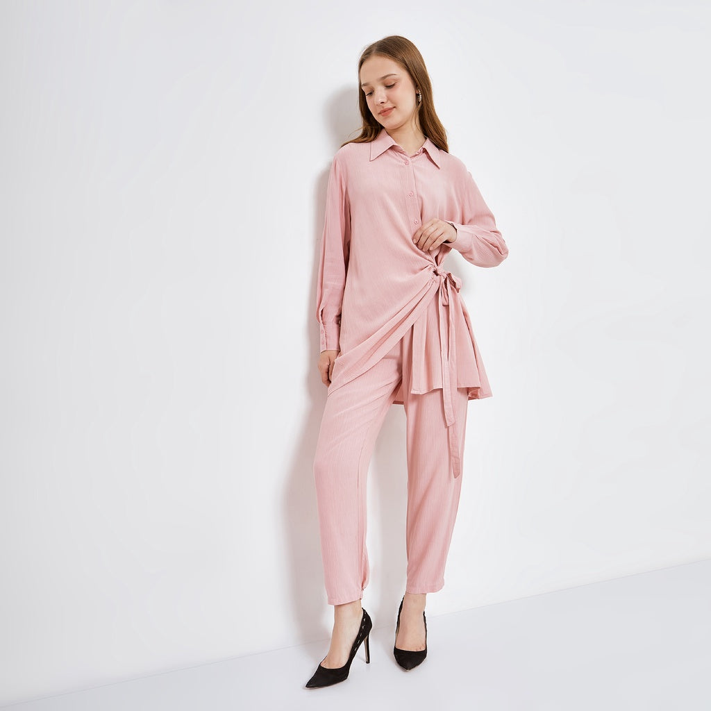 ALEENA  PEACHPINK SET