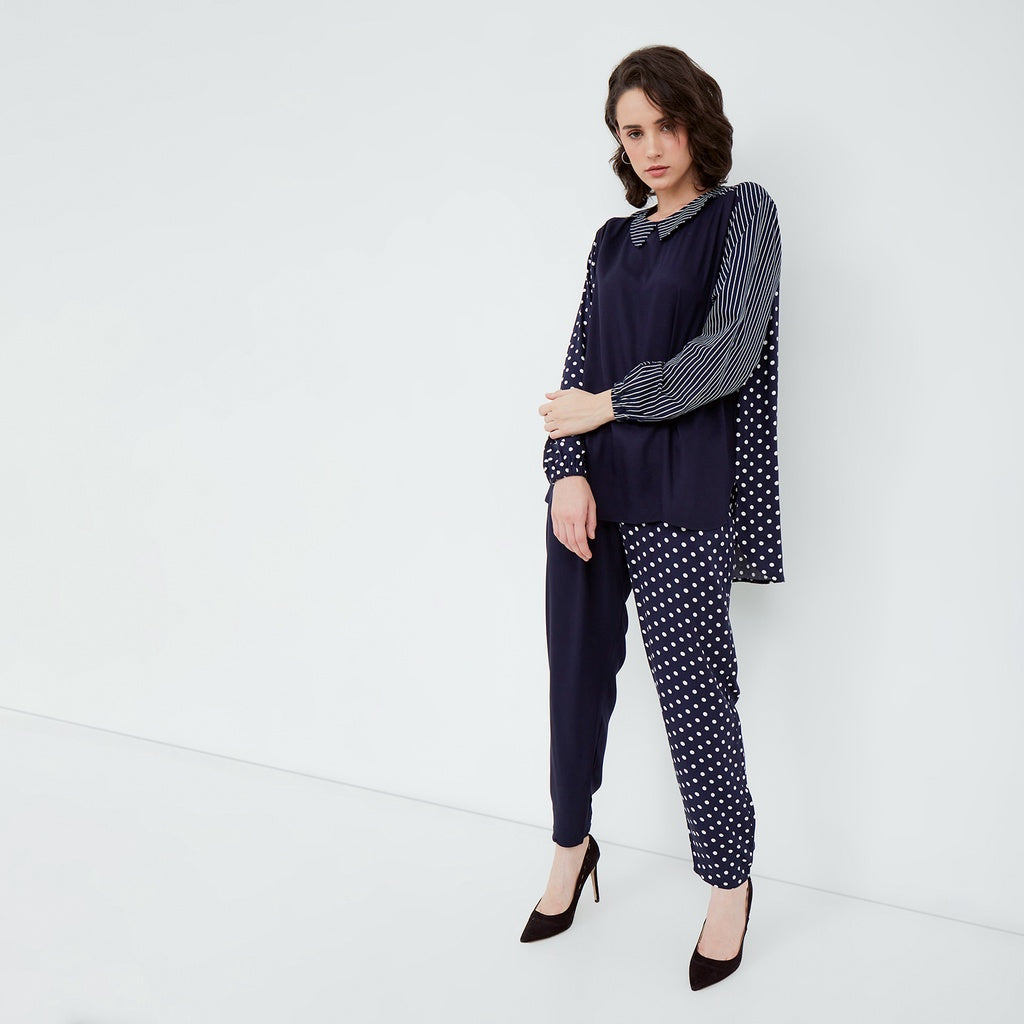 Bechara Navy LongsSet