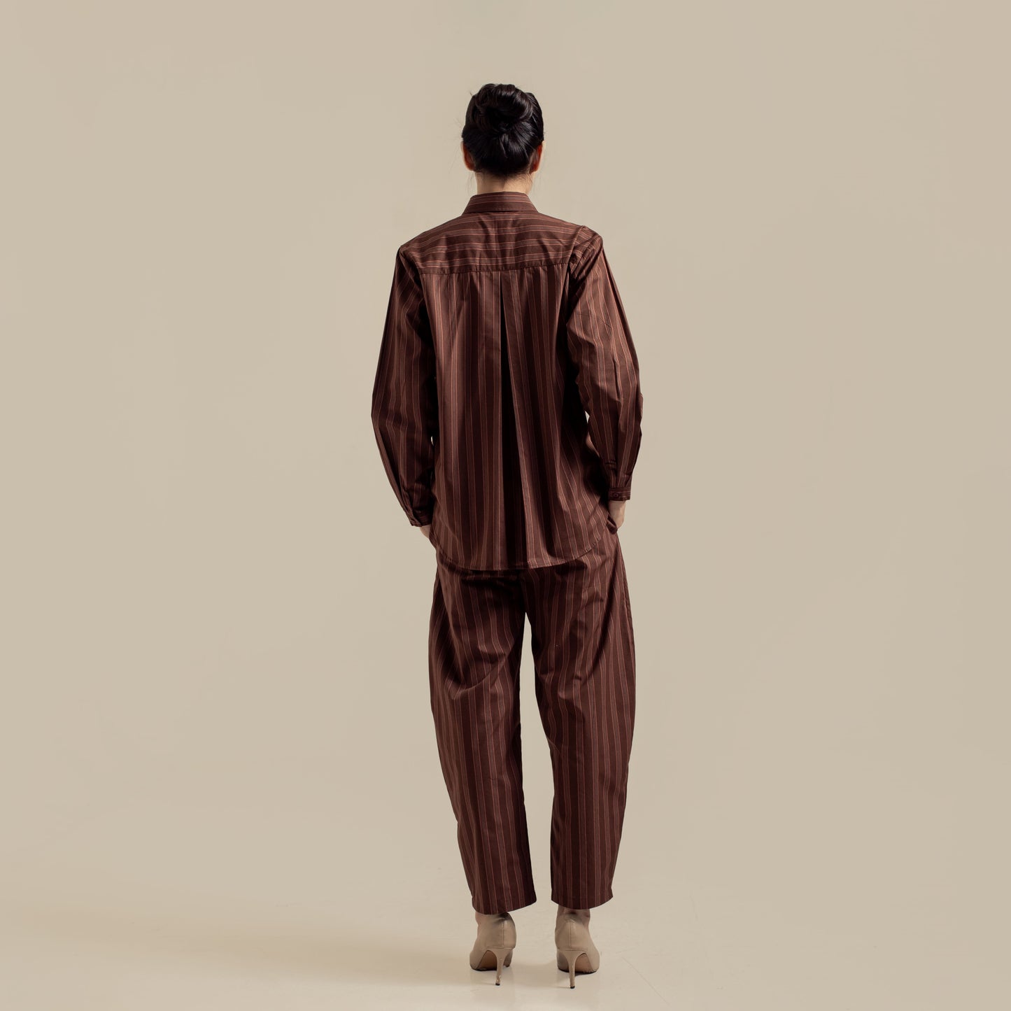 HANNIYA STRIPE BROWN