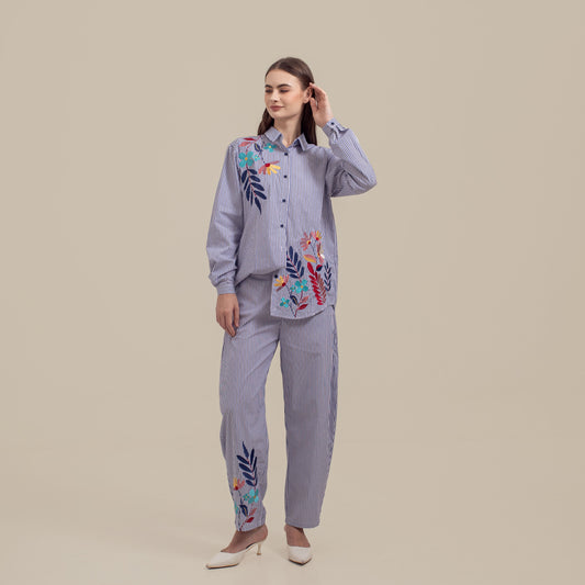 HANNIYA STRIPE BLUE