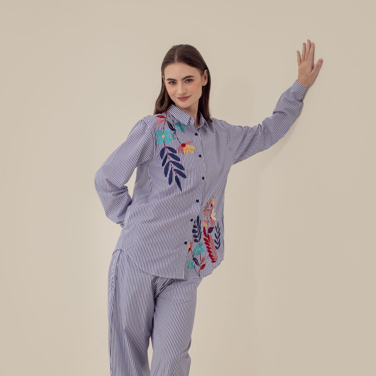 HANNIYA STRIPE BLUE
