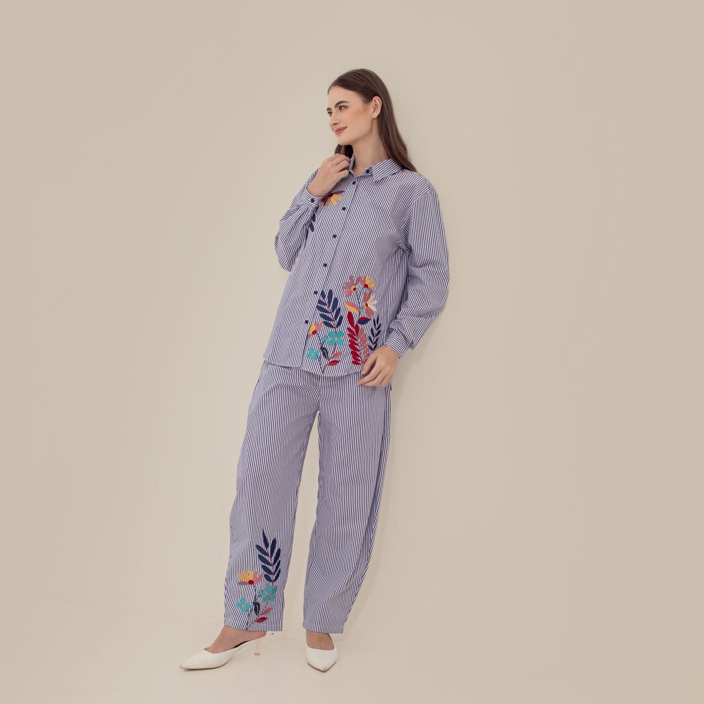HANNIYA STRIPE BLUE