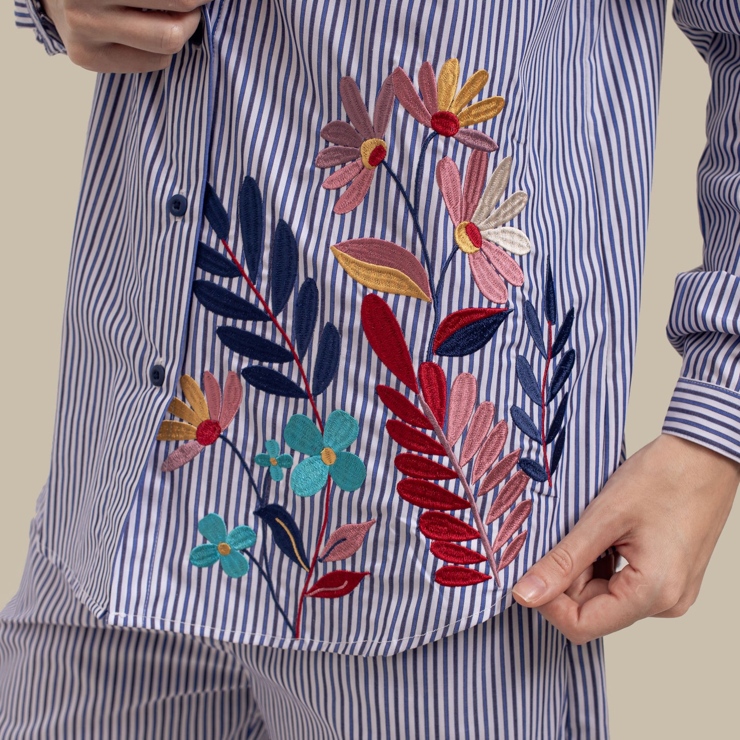 HANNIYA STRIPE BLUE