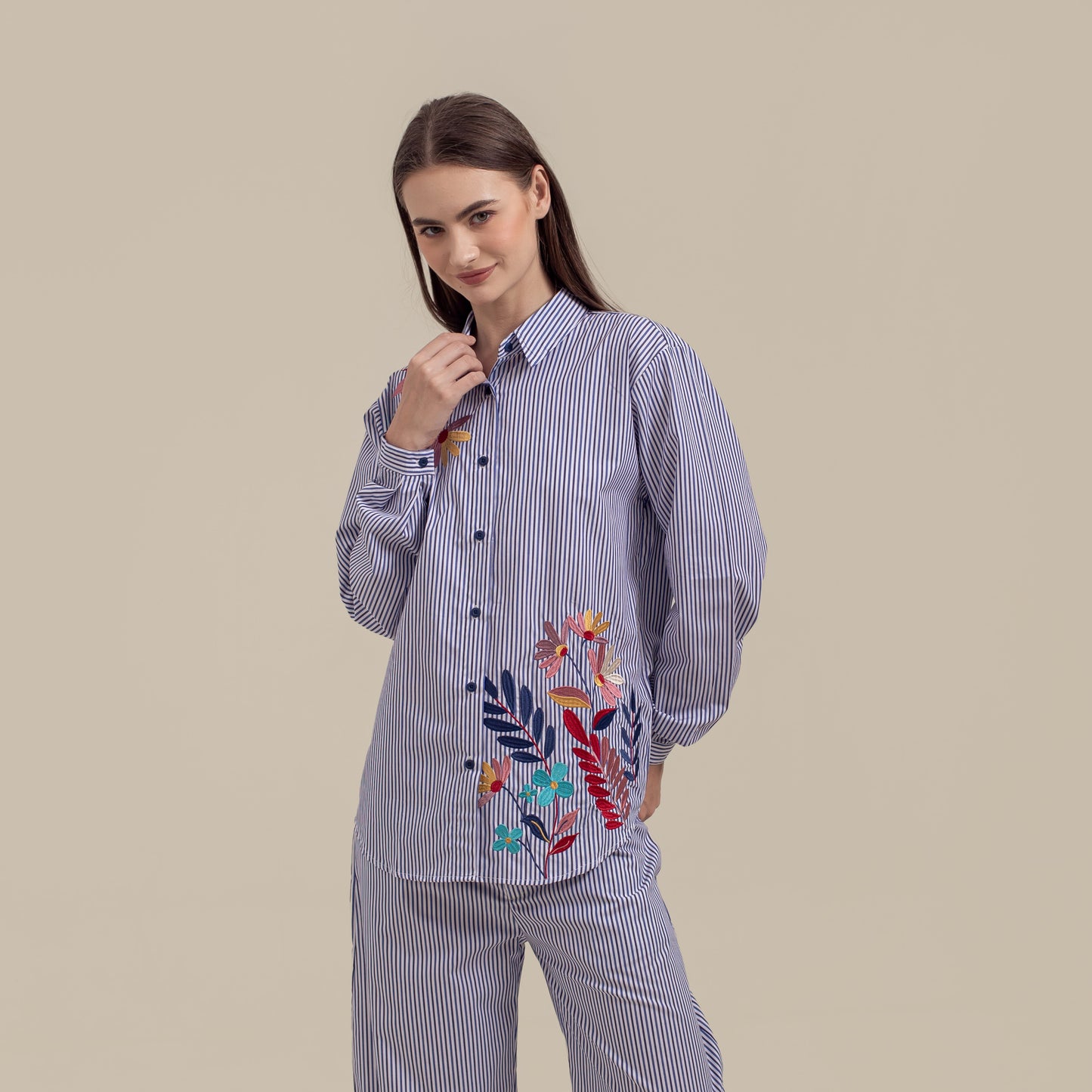 HANNIYA STRIPE BLUE