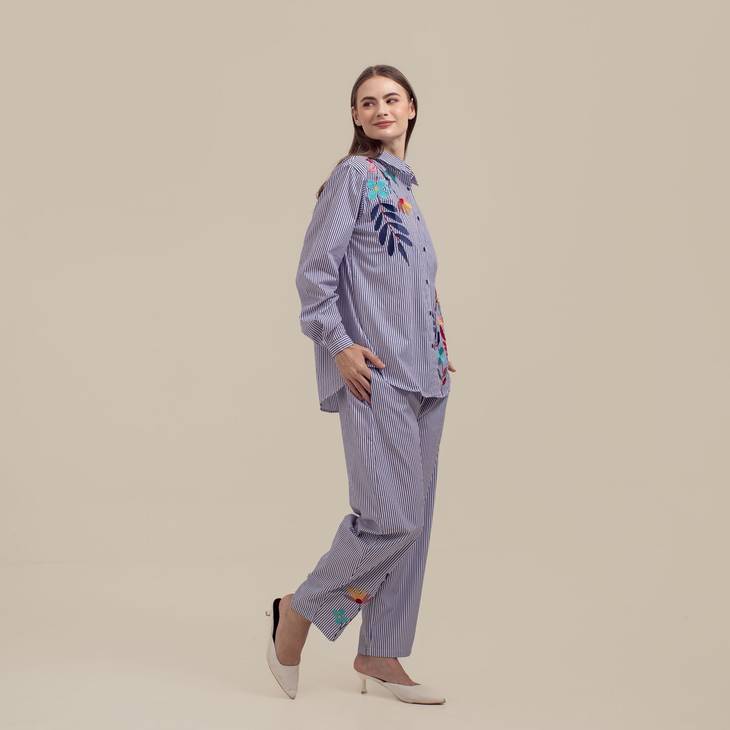 HANNIYA STRIPE BLUE