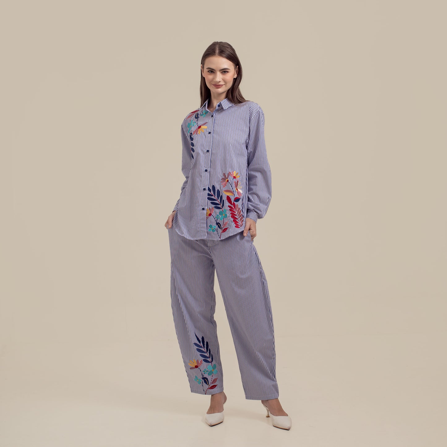 HANNIYA STRIPE BLUE