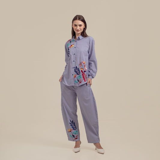 HANNIYA STRIPE BLUE