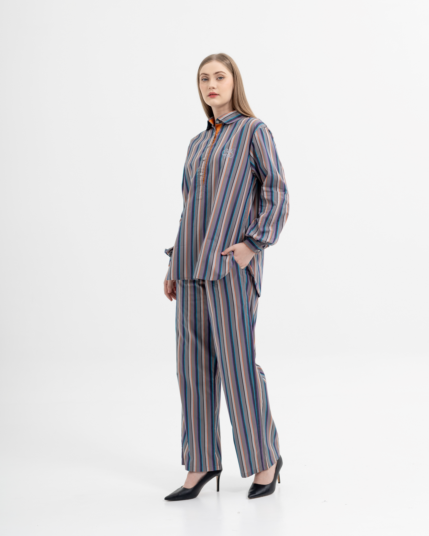 Adella Set in Mix-Grey (PRE-ORDER)