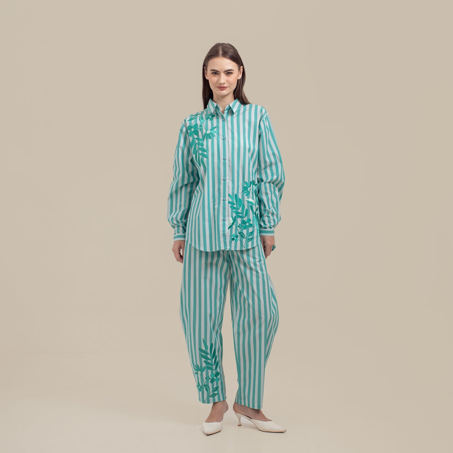 HANNIYA STRIPE GREEN