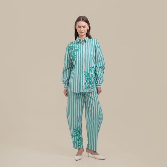 HANNIYA STRIPE GREEN
