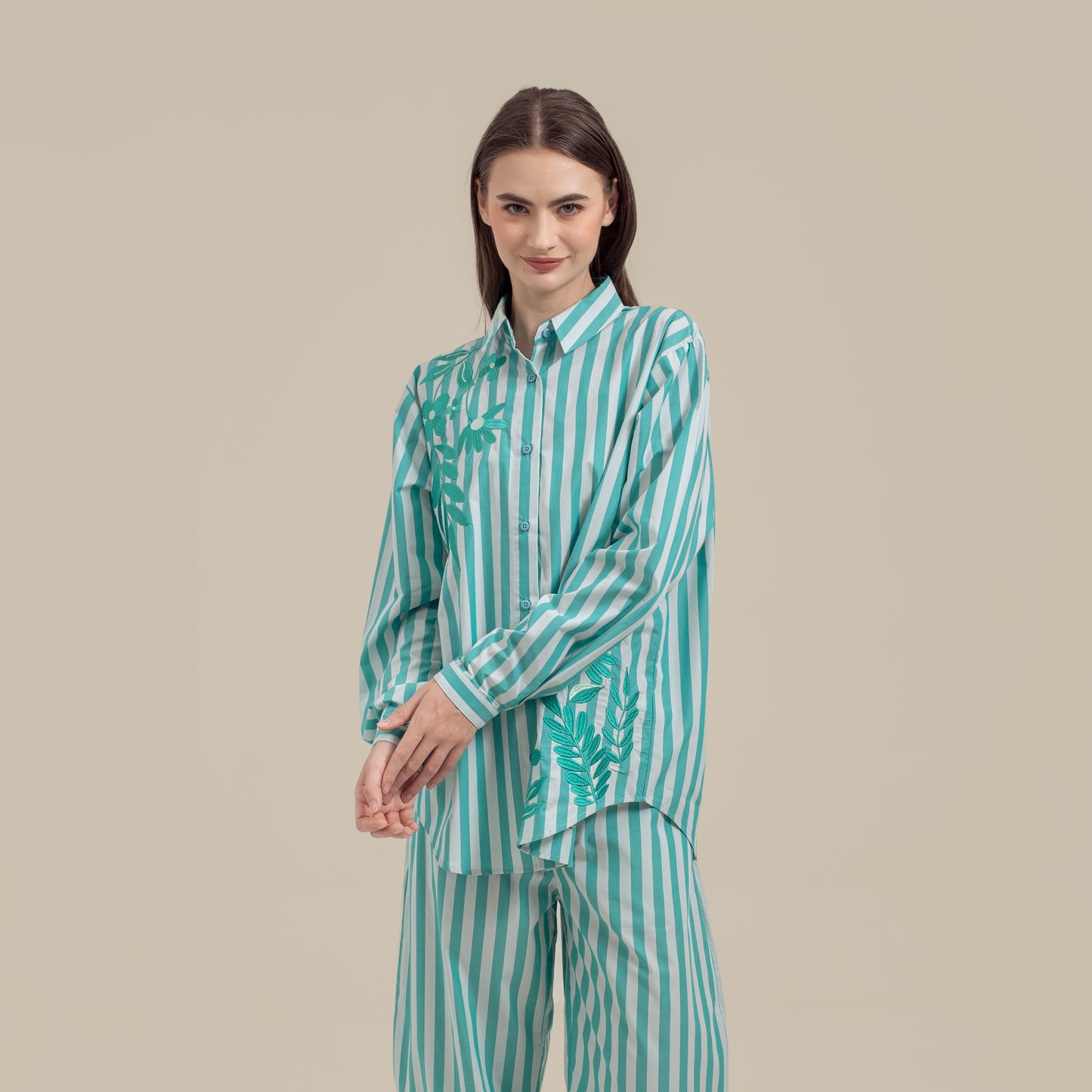 HANNIYA STRIPE GREEN