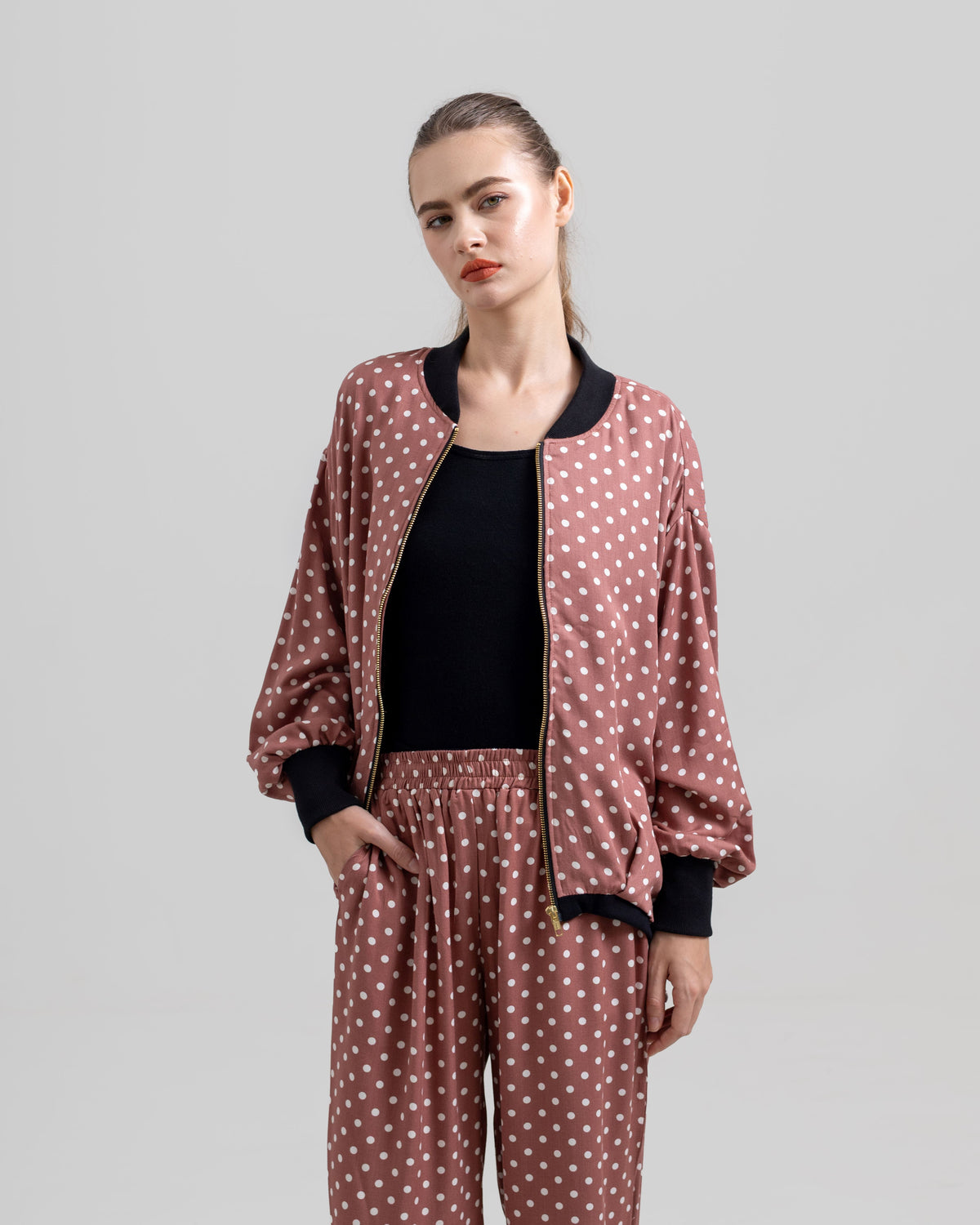 POLLY SET DUSTY ROSE