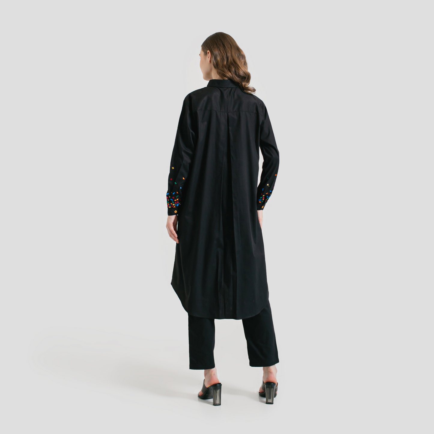 Mille Embro Tunic Black
