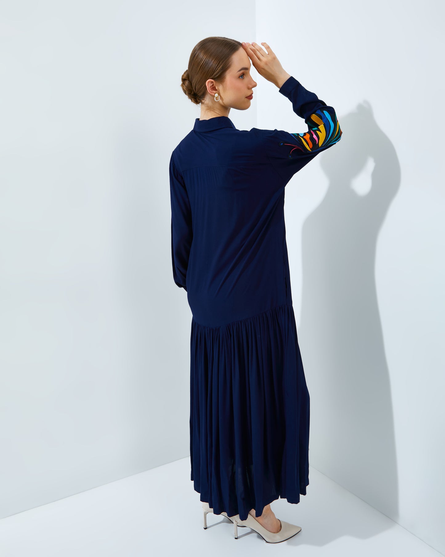Buffy Dress Navy