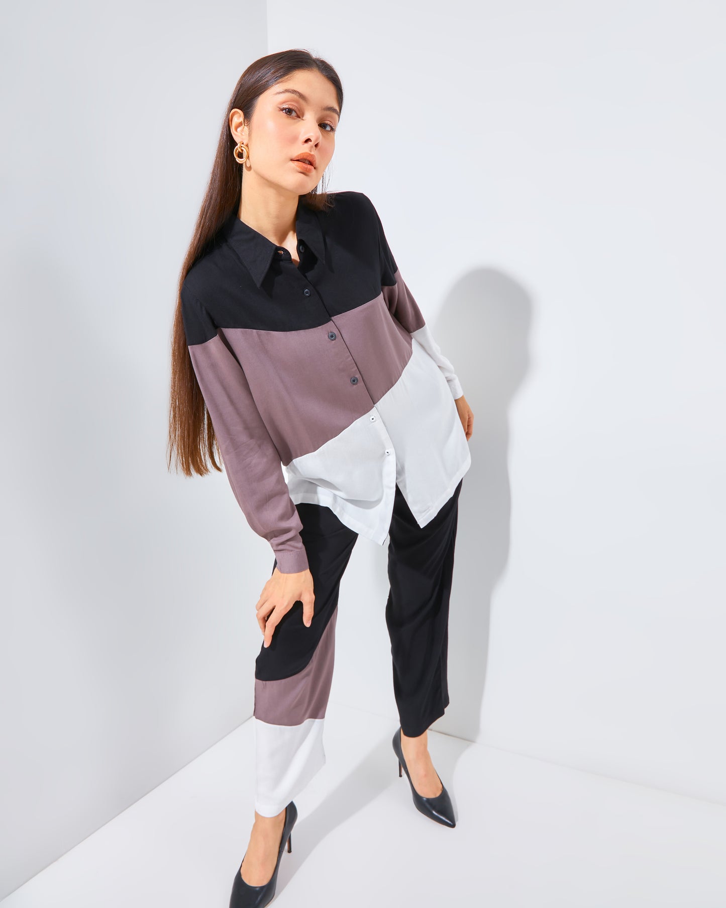 Grady Matching set mix Dark Grey