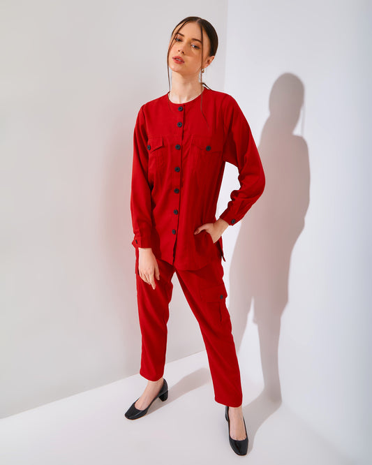 Dohee Set Berry Red