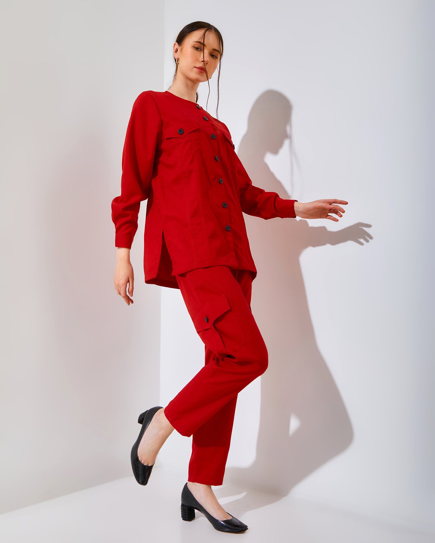 Dohee Set Berry Red