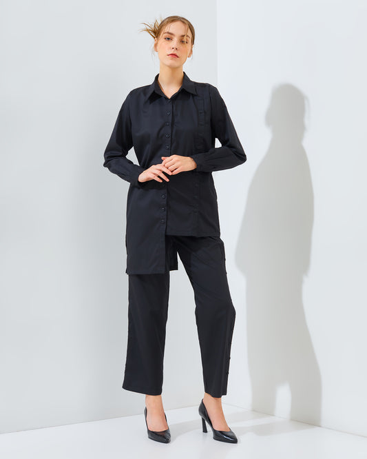 Button Set Black