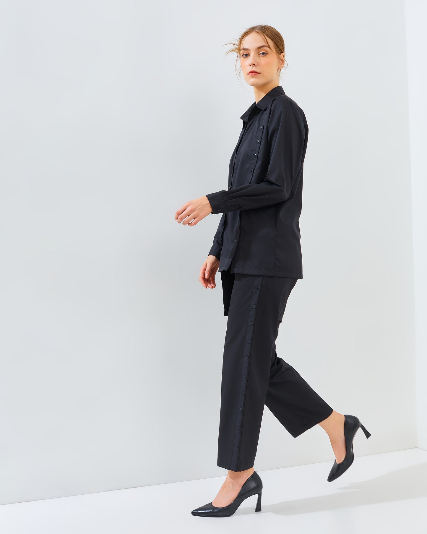 Button Set Black
