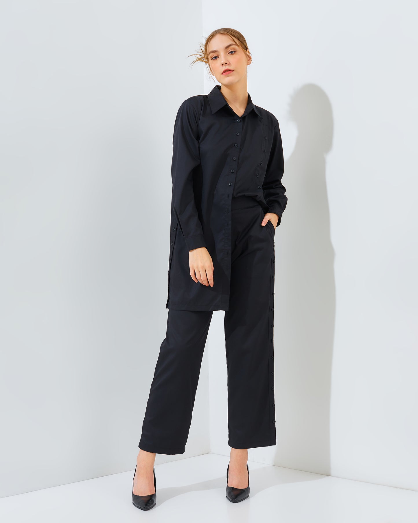 Button Set Black