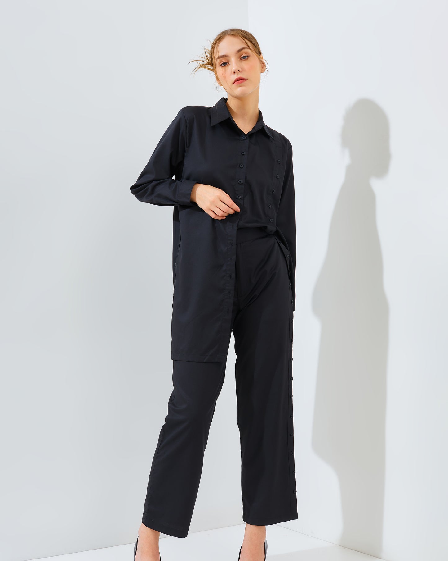 Button Set Black