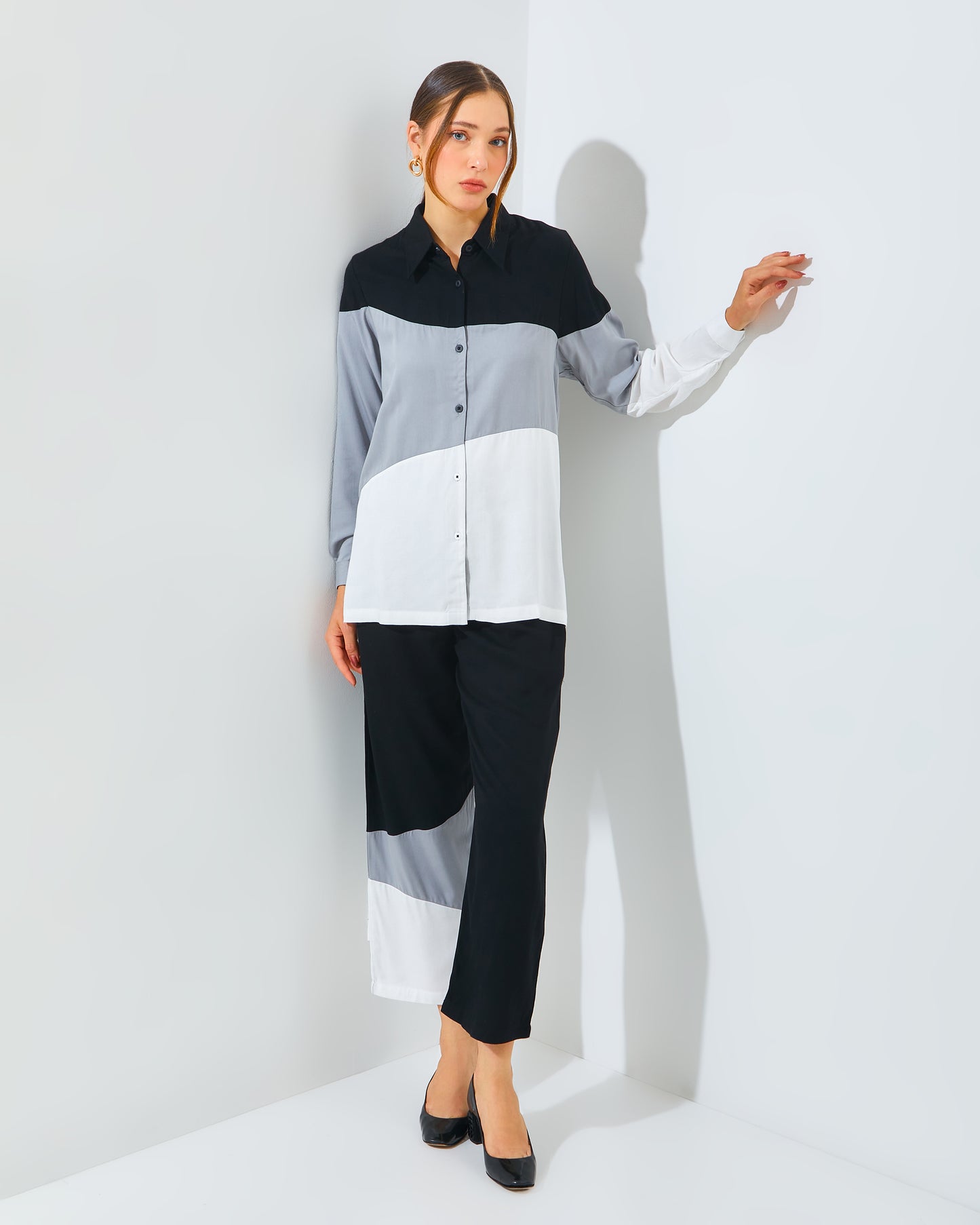 Grady Matching set mix Light Grey
