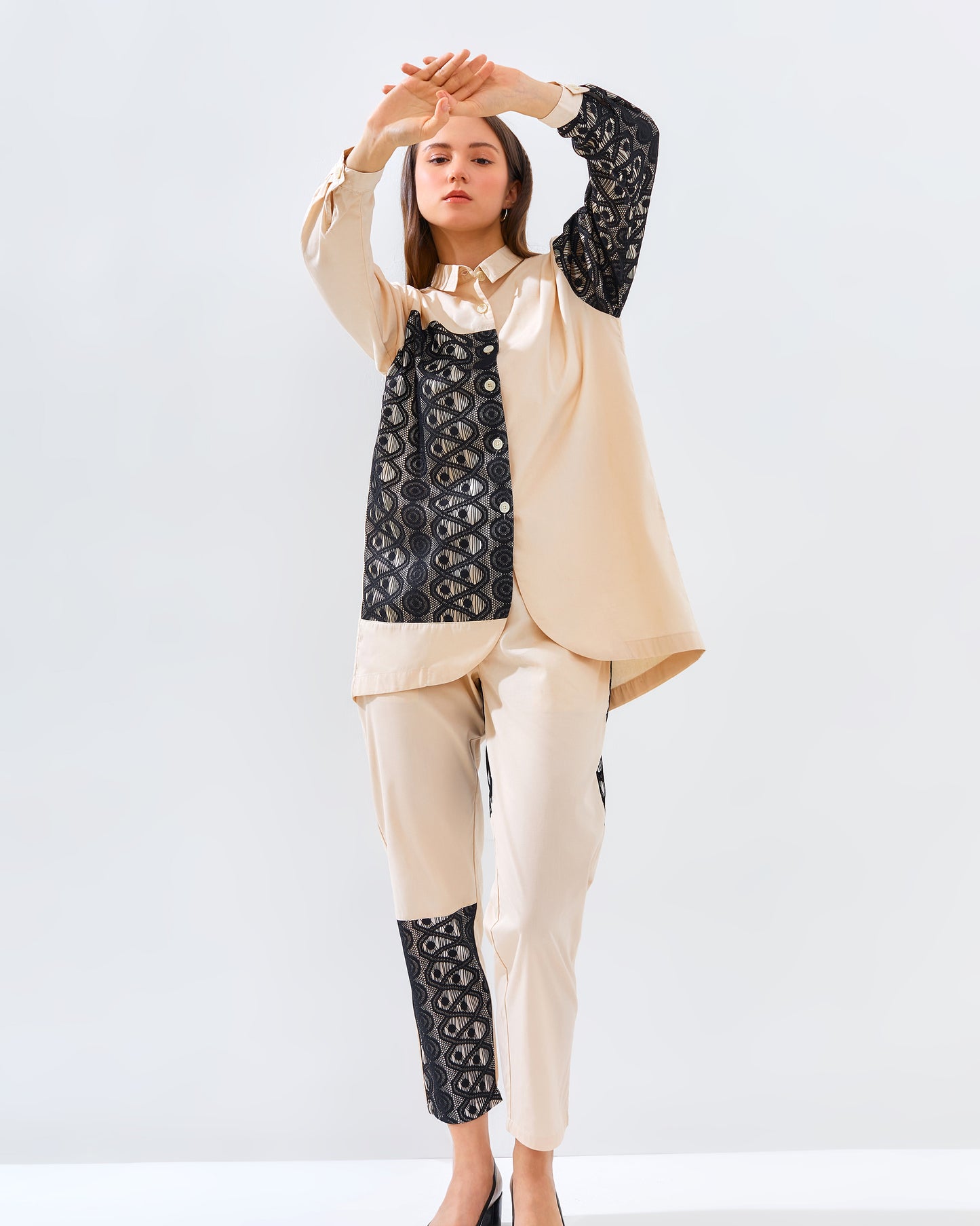 PUTI CASUAL SET CREAM