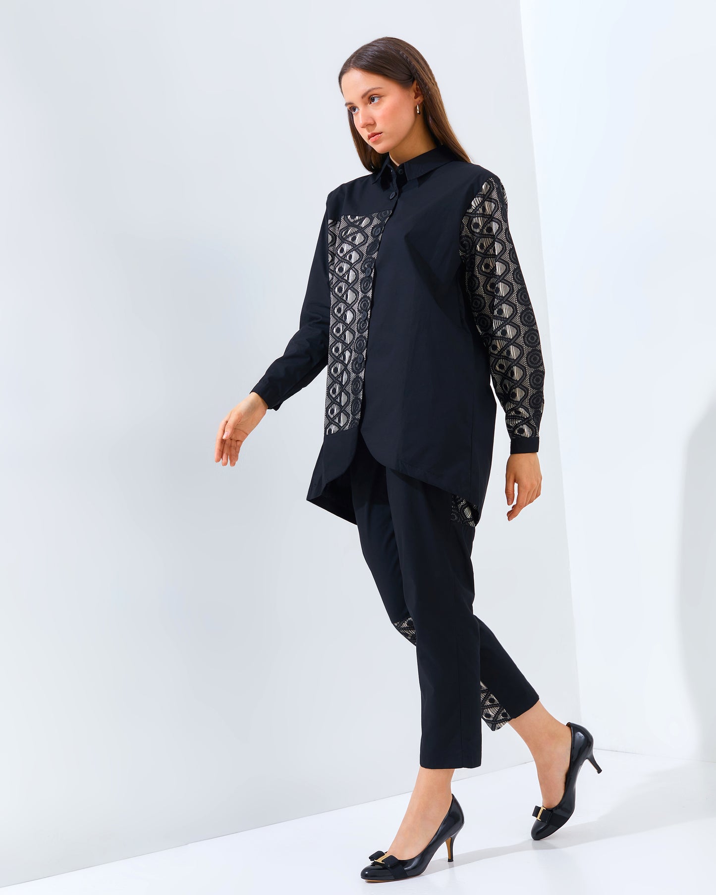 PUTI CASUAL SET BLACK