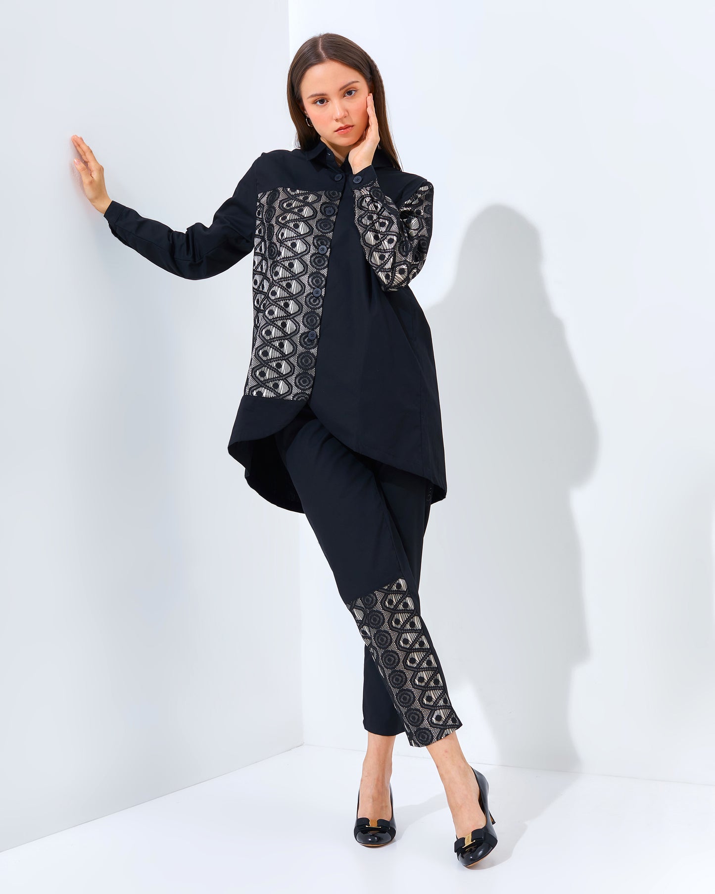 PUTI CASUAL SET BLACK