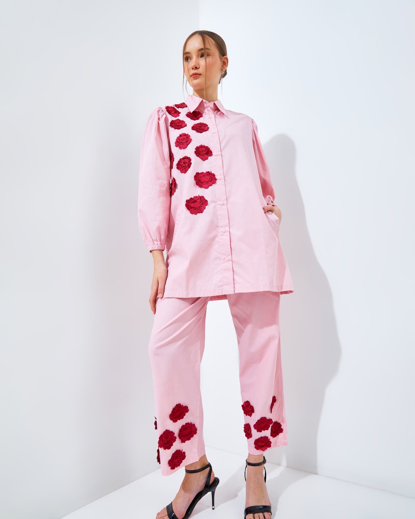 ROSIE MACTHING SET BABY PINK