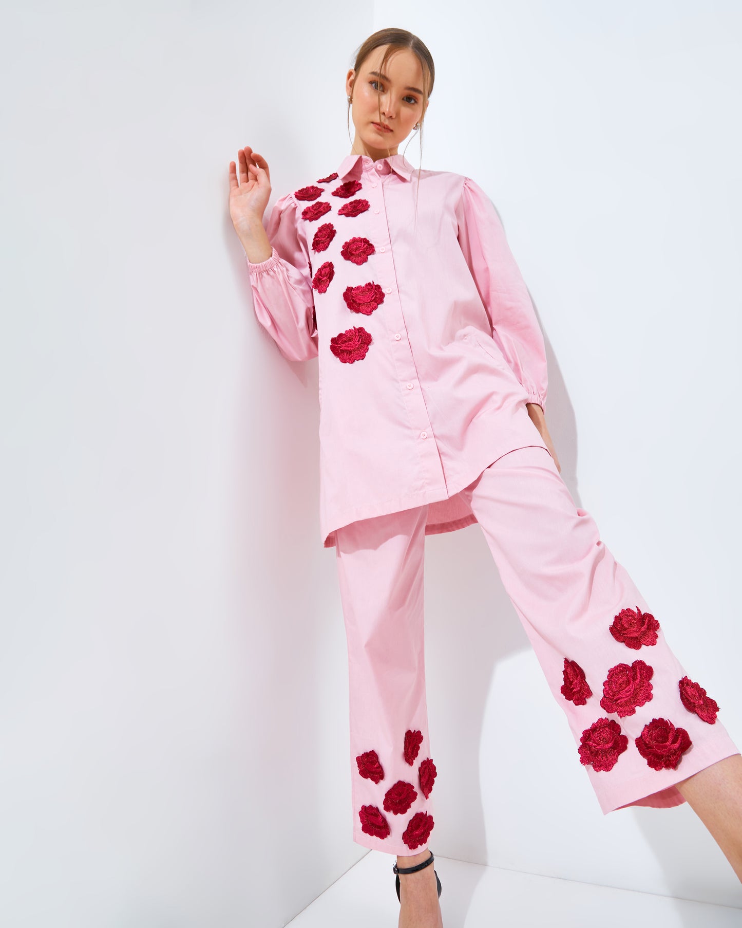 ROSIE MACTHING SET BABY PINK